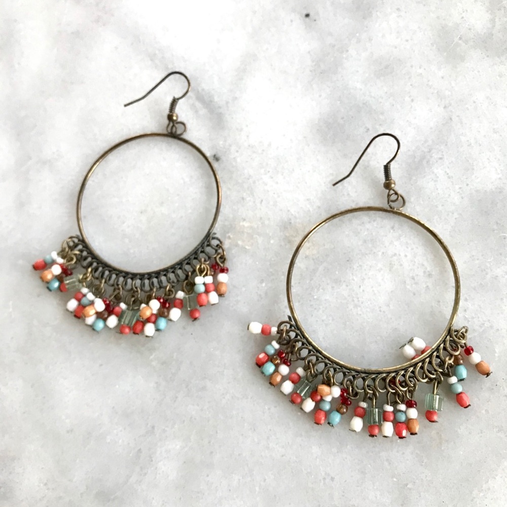 Boho Beaded Earrings